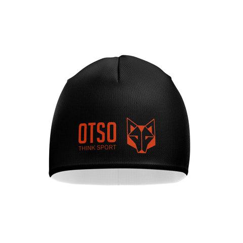 Gorro - Black & Fluo Orange