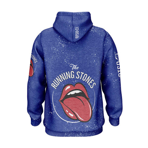 Sudadera - Running Stones Blue