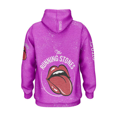 Sweatshirt - Running Stones Pink