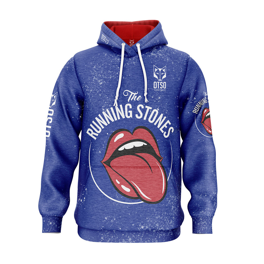 Sudadera - Running Stones Blue