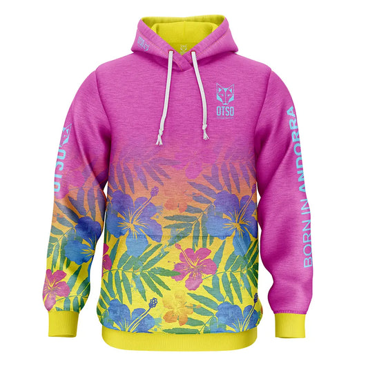 Sweatshirt - Floral Pink