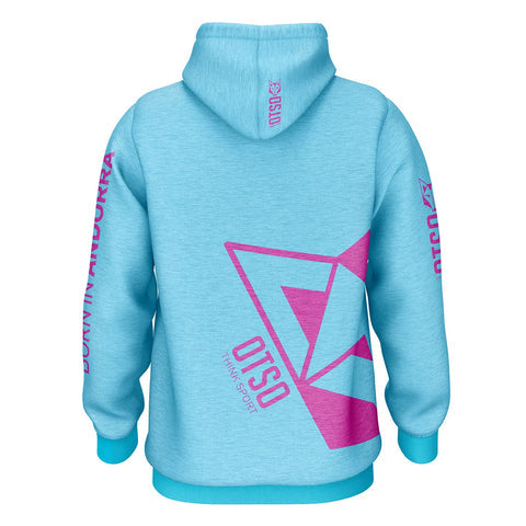 Sweatshirt - Light Blue &amp; Pink