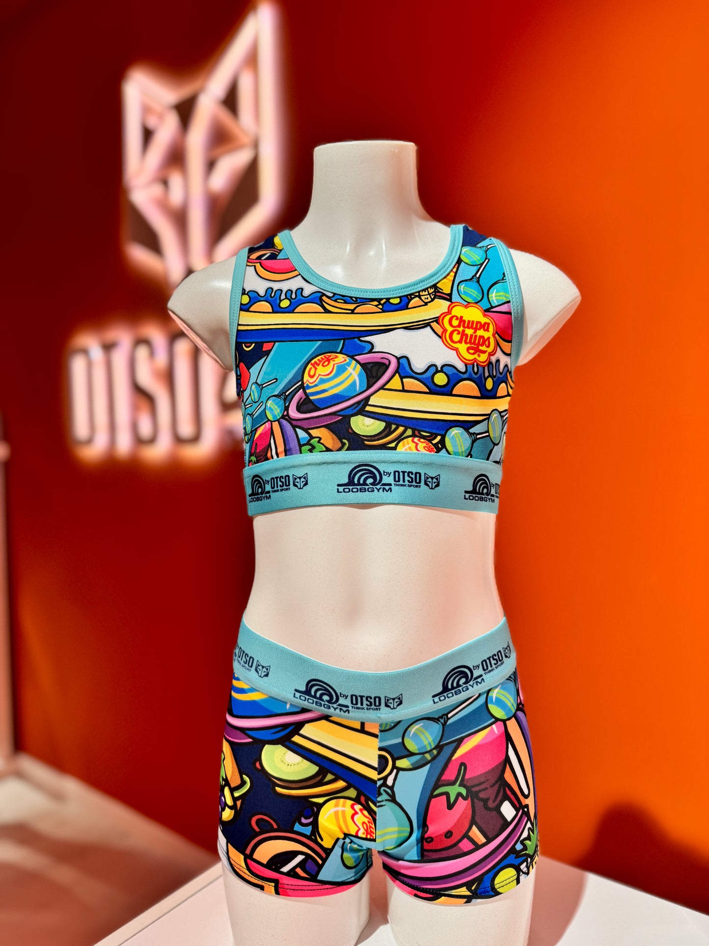 Short CHUPA CHUPS SPACE (Goma vista sublimada)