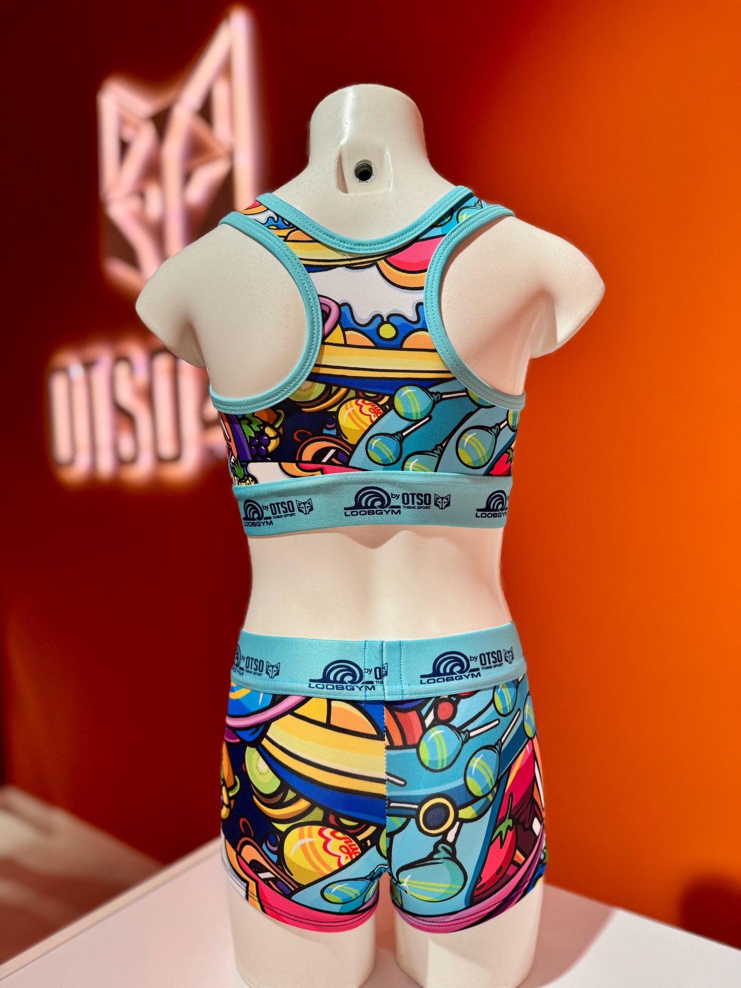 Short CHUPA CHUPS SPACE (Goma vista sublimada)