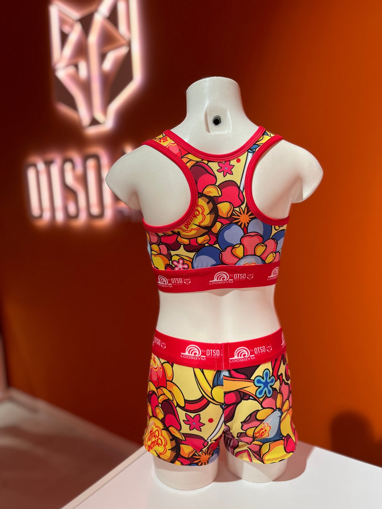 Top CHUPA CHUPS FLOWER (Goma vista sublimada)