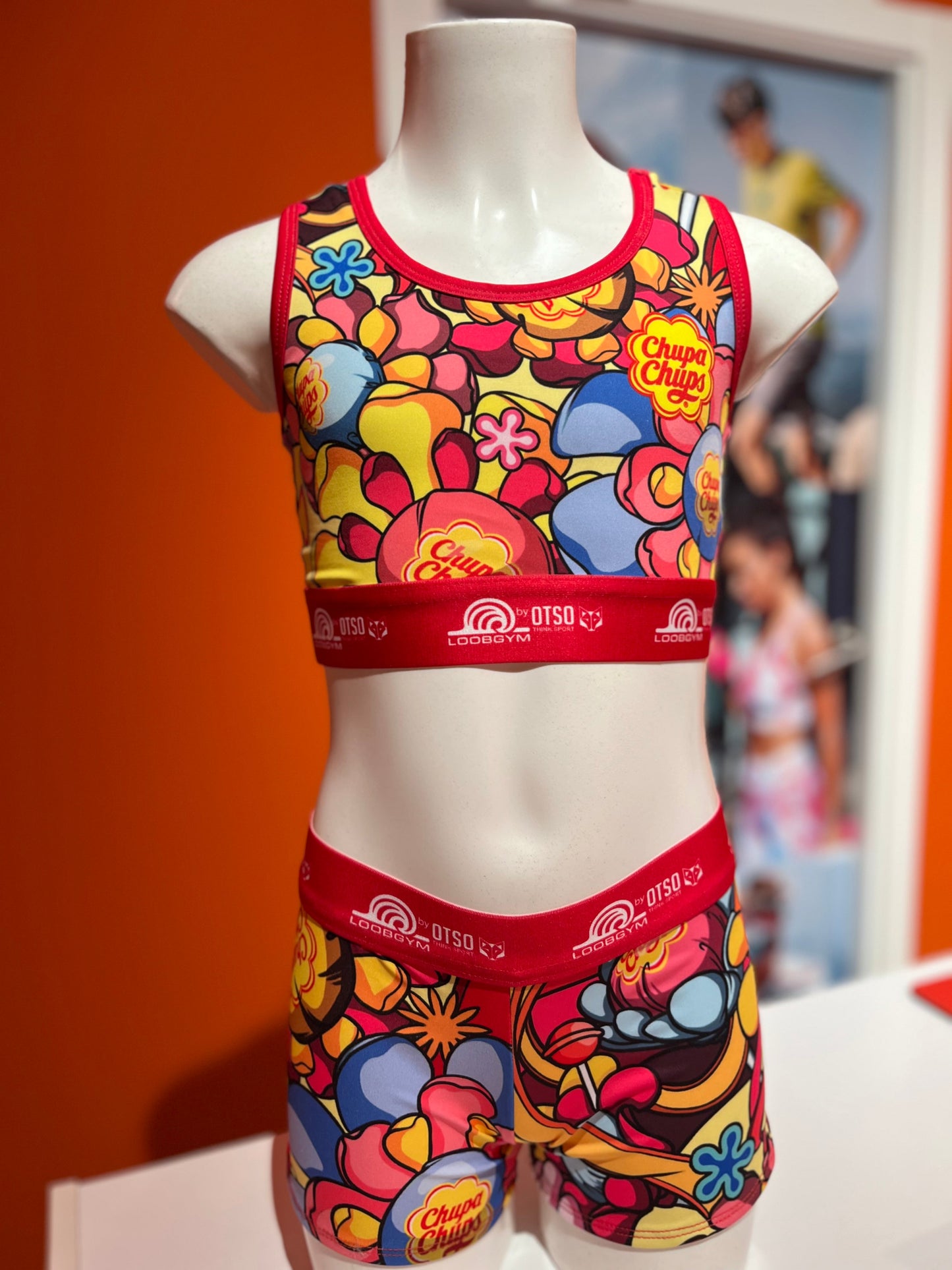 Top CHUPA CHUPS FLOWER (Goma vista sublimada)