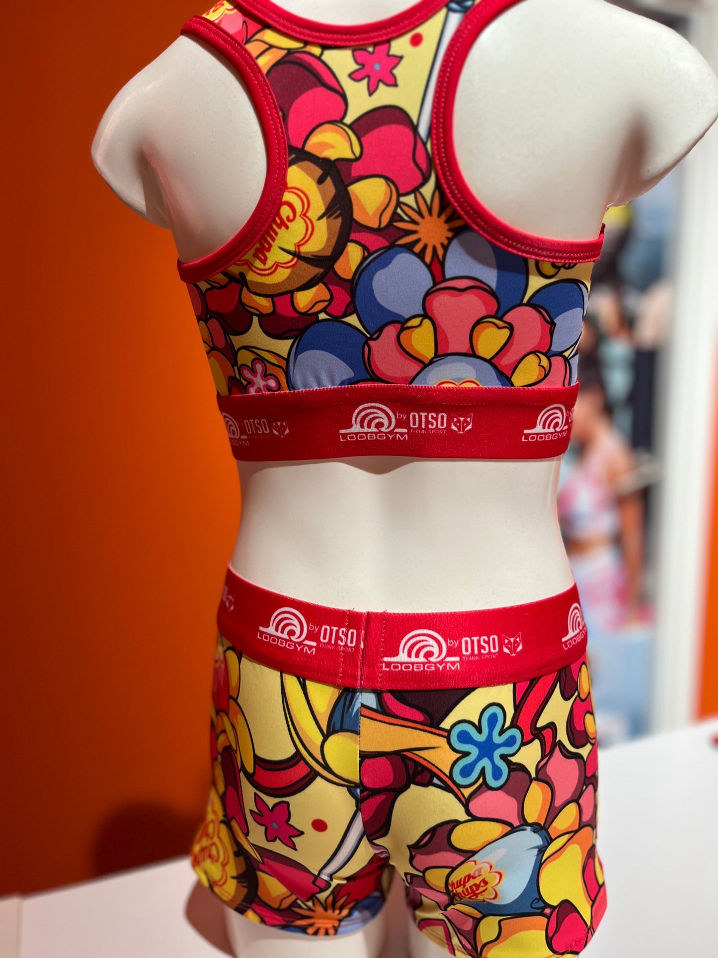 Short CHUPA CHUPS FLOWER (Goma vista sublimada)