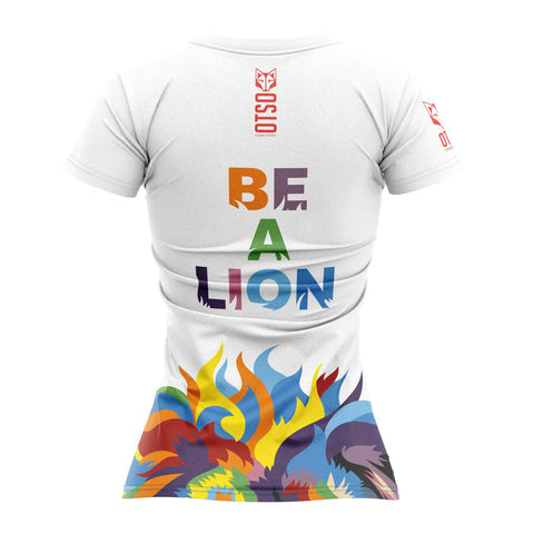 Camiseta manga corta mujer - Be A Lion