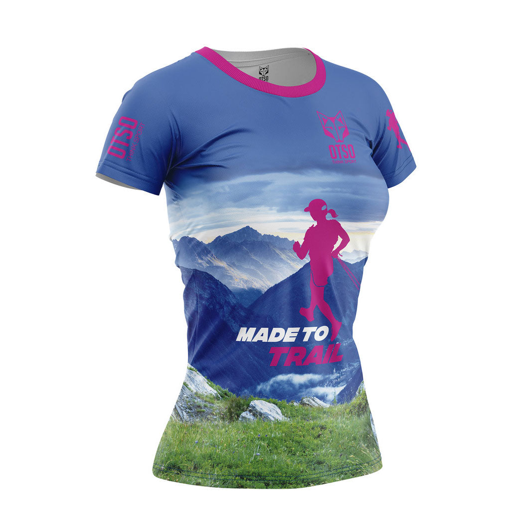 Women's short sleeve t-shirt - Made To Trail