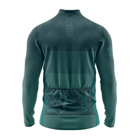 Maillot de ciclismo manga larga invierno mujer - Greenforest