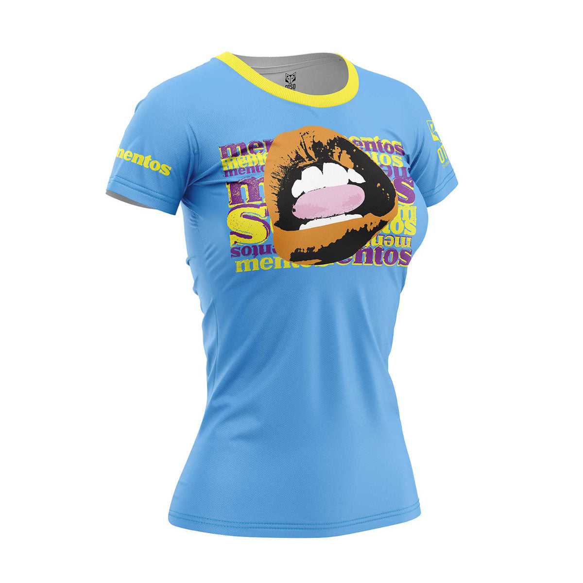 Women's short sleeve t-shirt - Mentos Mouth