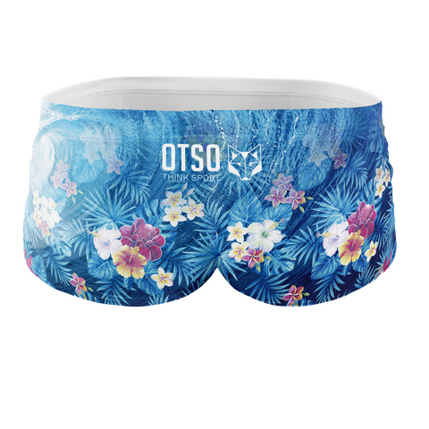 Men's swim trunks - Running Stones Blue