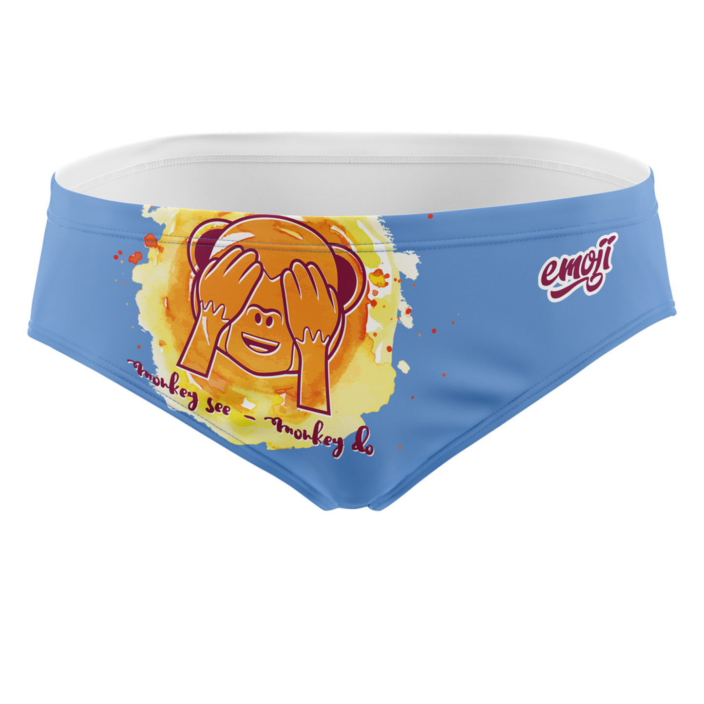 Bañador slip hombre - Emoji Monkey See