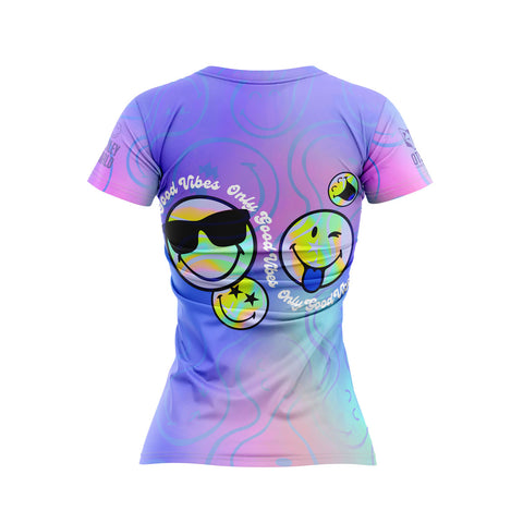 Camiseta manga corta mujer - SmileyWorld Vibes