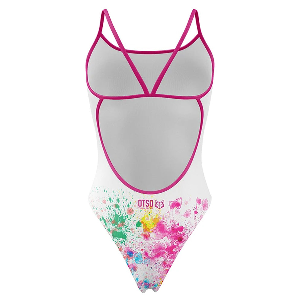 Women's swimsuit - Chupa Chups Paint