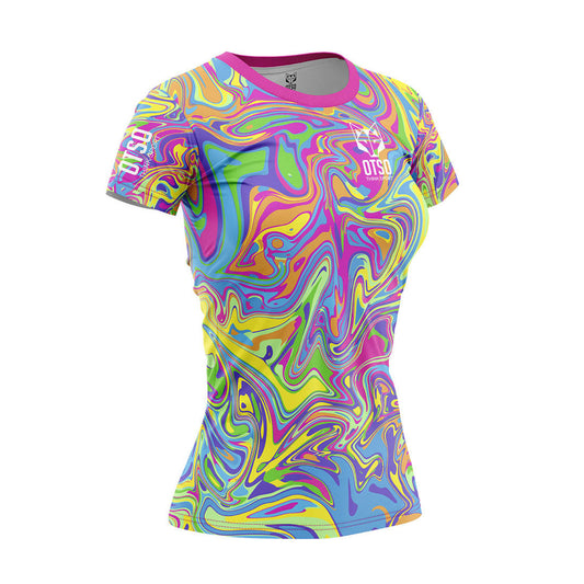 Women's short sleeve t-shirt - Psychedelic