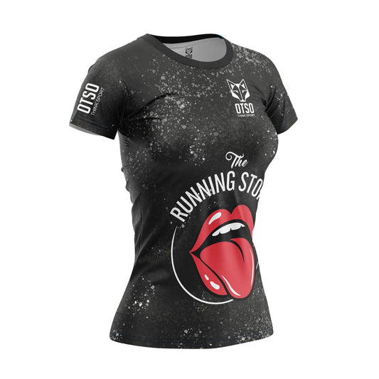 Camiseta manga corta mujer - Running Stones