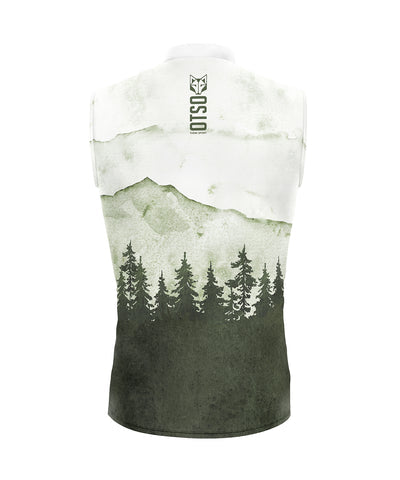 Unisex Running Vest - Green Forest