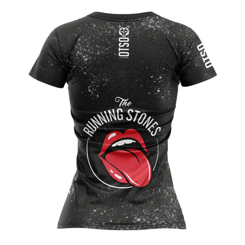 Camiseta manga corta mujer - Running Stones