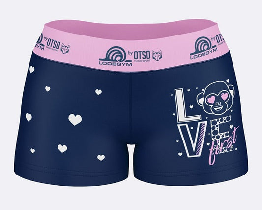 Short EMOJI LOVE (goma vista sublimada)