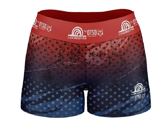 Short USA (Goma vista sublimada)