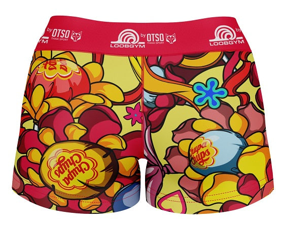 Short CHUPA CHUPS FLOWER (Goma vista sublimada)