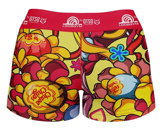 Short CHUPA CHUPS FLOWER (Goma vista sublimada)