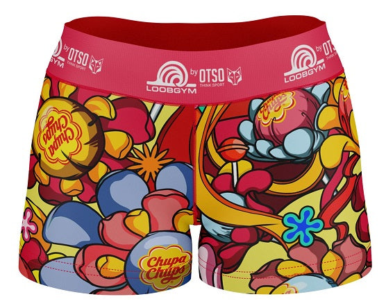 Short CHUPA CHUPS FLOWER (Goma vista sublimada)