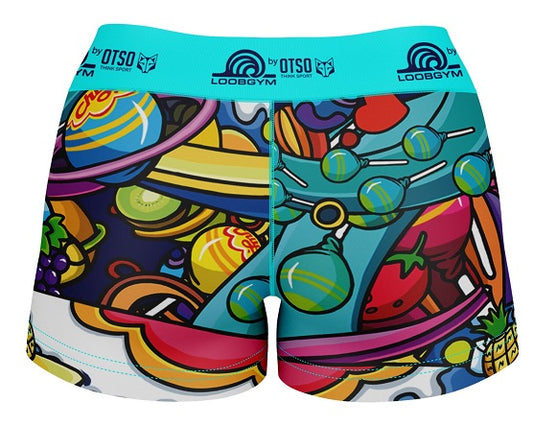 Short CHUPA CHUPS SPACE (Goma vista sublimada)