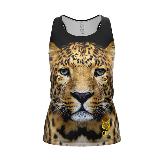 Camiseta sin mangas mujer - Leopard