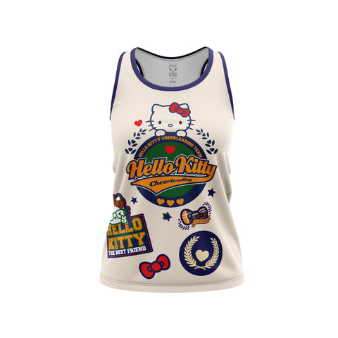 Camiseta sin mangas niña y mujer - Hello Kitty Cheerleading