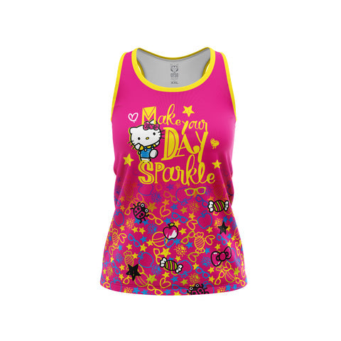 Camiseta sin mangas niña y mujer - Hello Kitty Sparkle