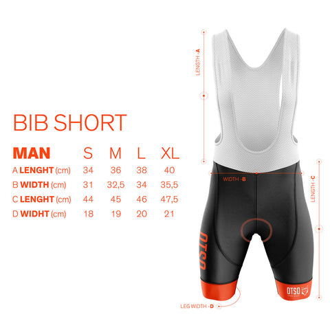 Culotte de ciclismo hombre - Tie-Dye