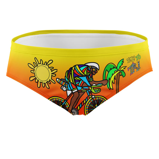 Bañador slip hombre - Time to tri Bike