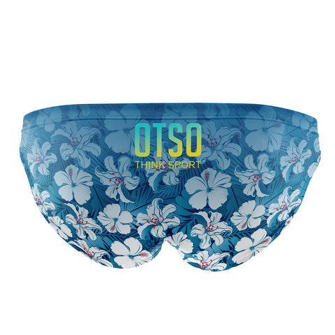 Men's swim briefs - Swim Bike Run Flower