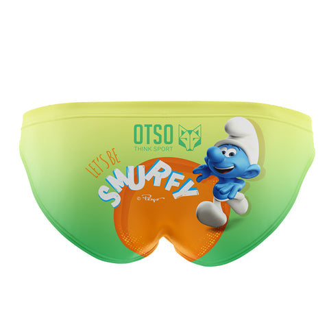 Men's brief swimsuit - Smurf Running