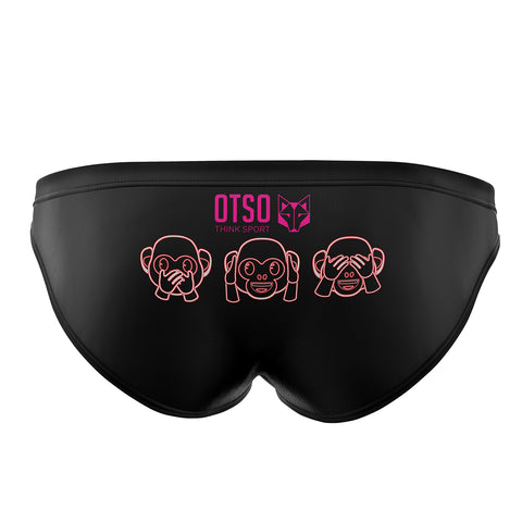 Bañador slip hombre - Emoji Monkey Neon
