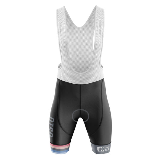 Women's cycling shorts - Stripes Silver Grey (OUTLET)