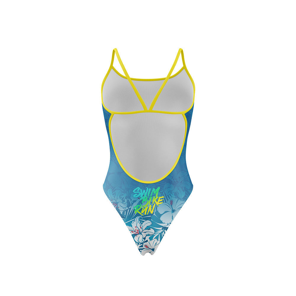Bañador mujer - Swim Bike Run Flower