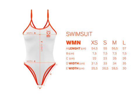 Women's swimsuit - Black Snake