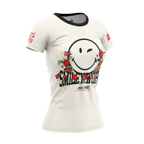 Camiseta manga corta mujer - Smiley Vintage