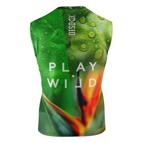 Men's sleeveless padel t-shirt - Paradise