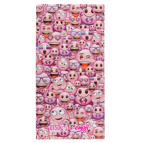 Toalla de microfibra - Emoji Classic Pink