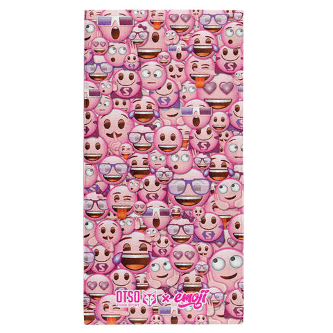 Toalla de microfibra - Emoji Classic Pink