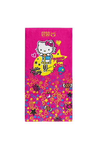 Microfiber Towel - Hello Kitty Sparkle