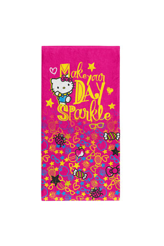 Microfiber Towel - Hello Kitty Sparkle