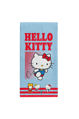 Microfiber Towel - Hello Kitty Stripes