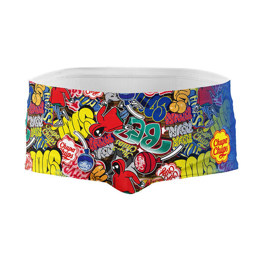 Men's swim trunks - Chupa Chups Graffiti