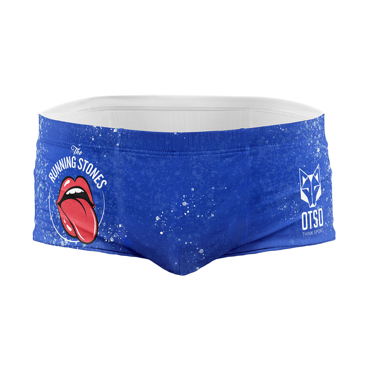 Men's swim trunks - Running Stones Blue