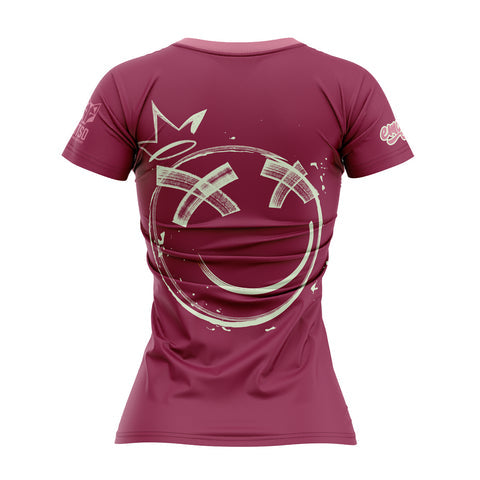 Women's short-sleeved T-shirt - Emoji Happiness